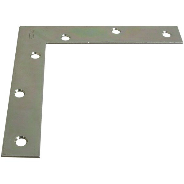 National Hardware 6 in. H X 1 in. W X 0.08 in. D Zinc-Plated Steel Inside Corner Brace N204-990 - main